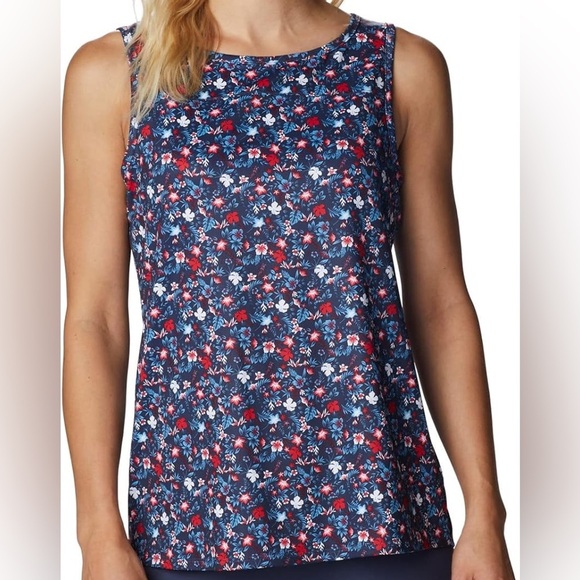 Columbia Chill River Floral Tank Top - Picture 1 of 10